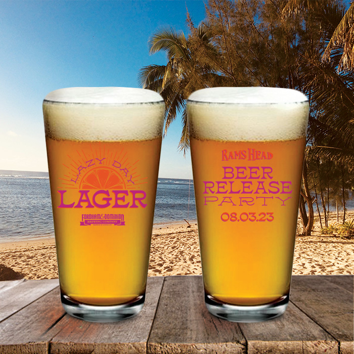 Lazy Day Lager Upcoming Beer Release at Rams Head