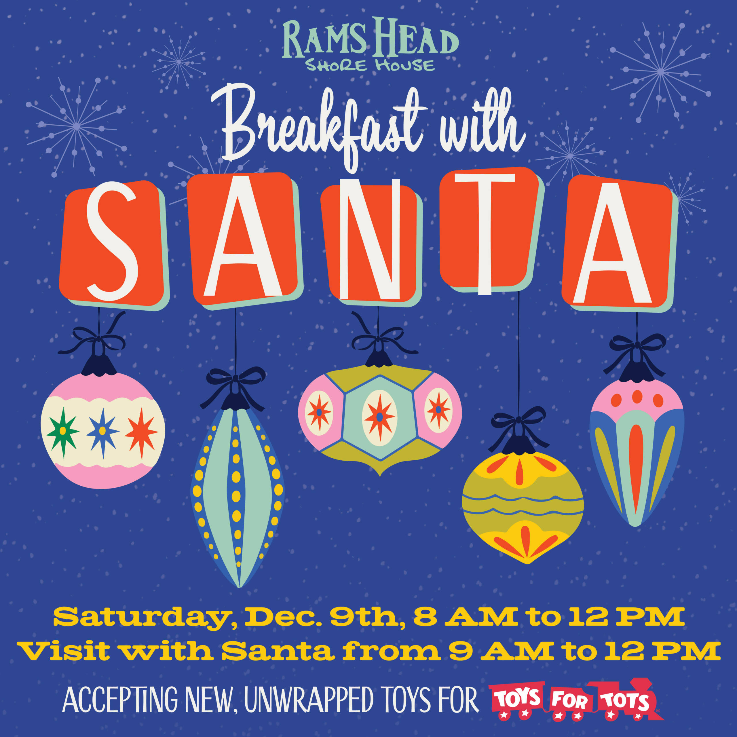 Breakfast with Santa at Rams Head