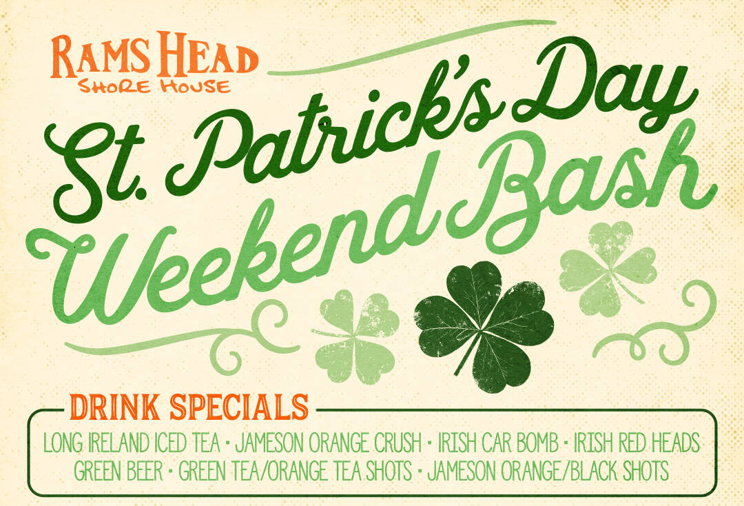 St. Patricks Day Party at Rams Head